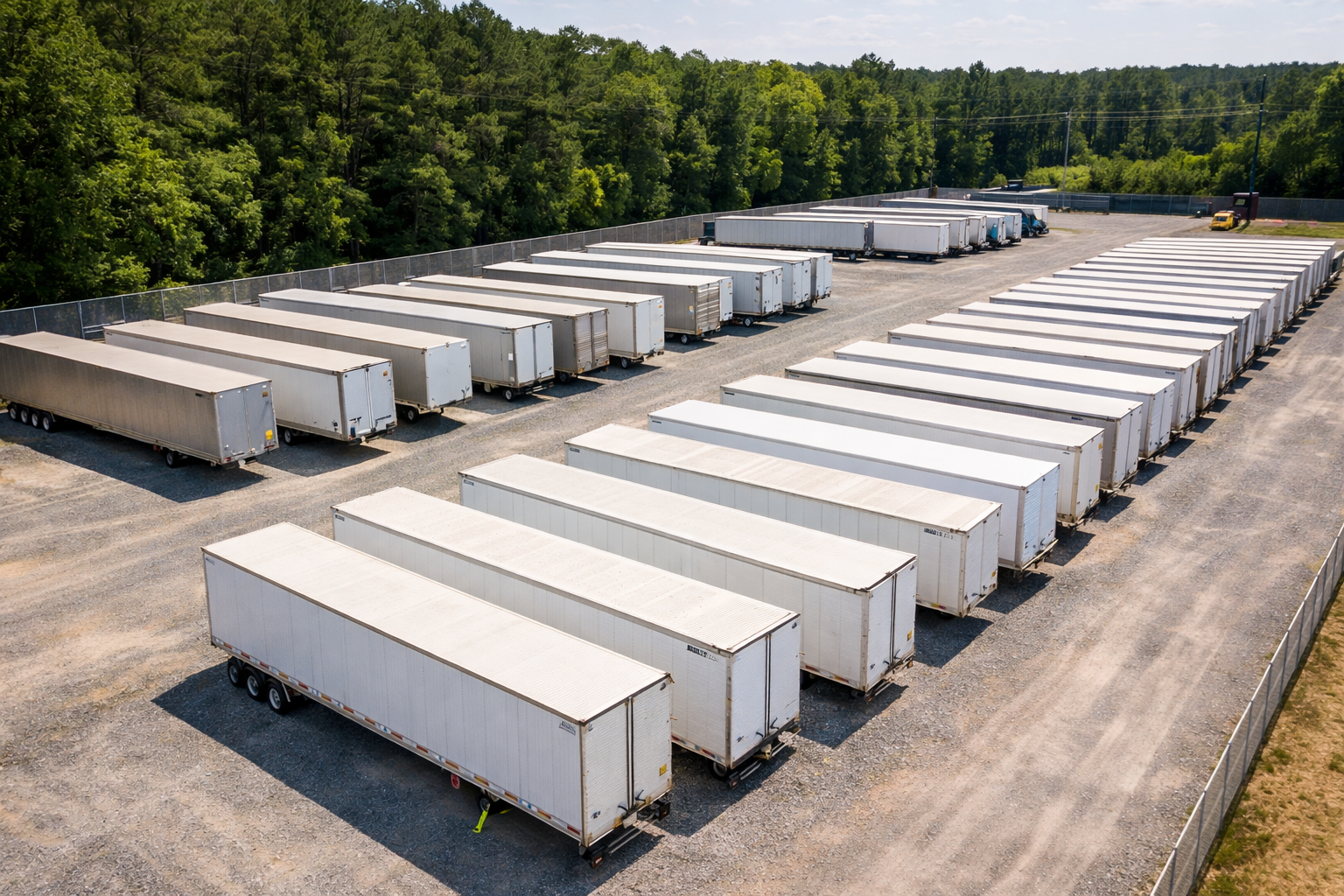 Trailer storage example